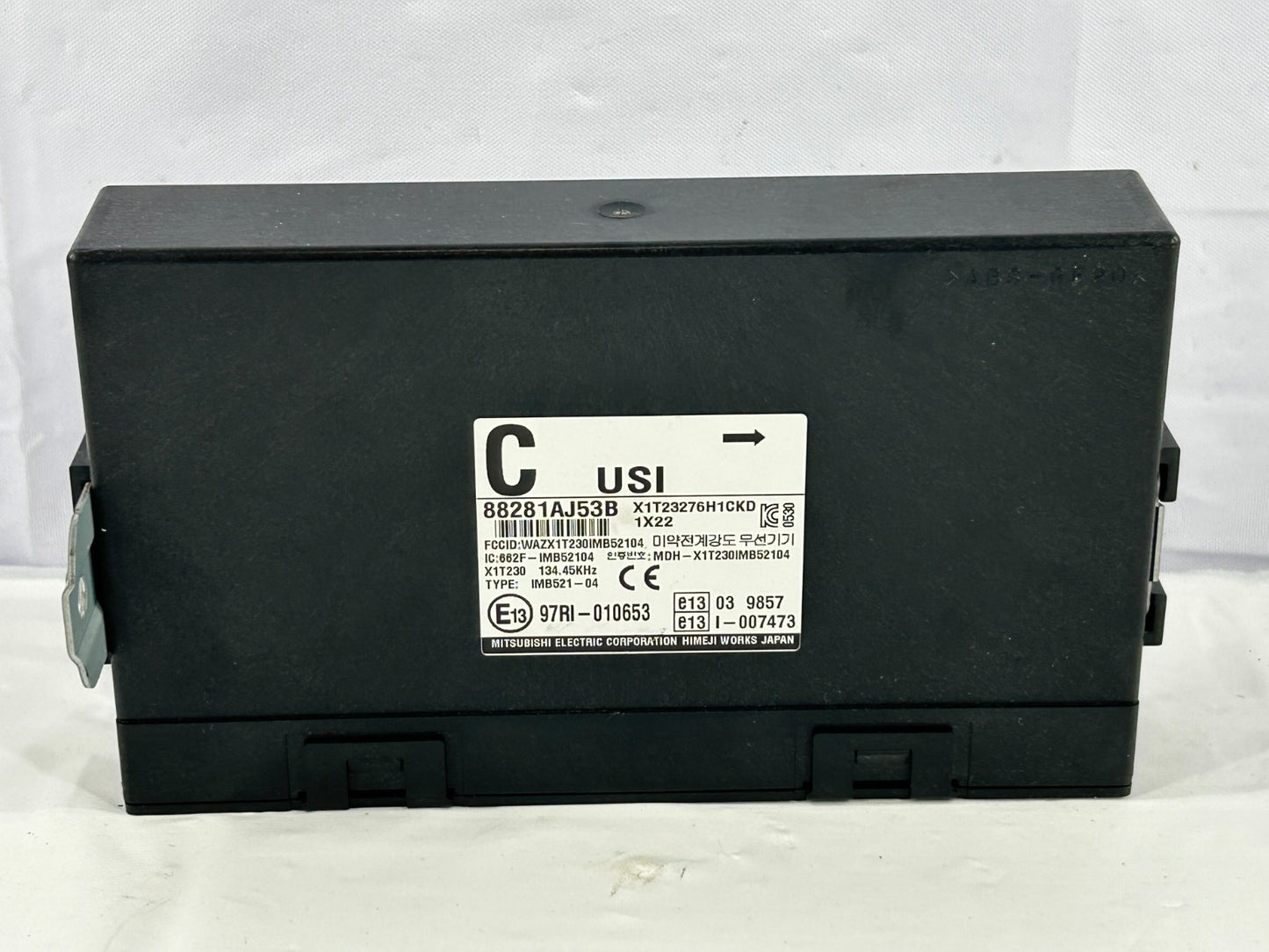 2012 Subaru Outback 2.5l Anti Theft Locking Control Module Unit OEM 88281AJ53B