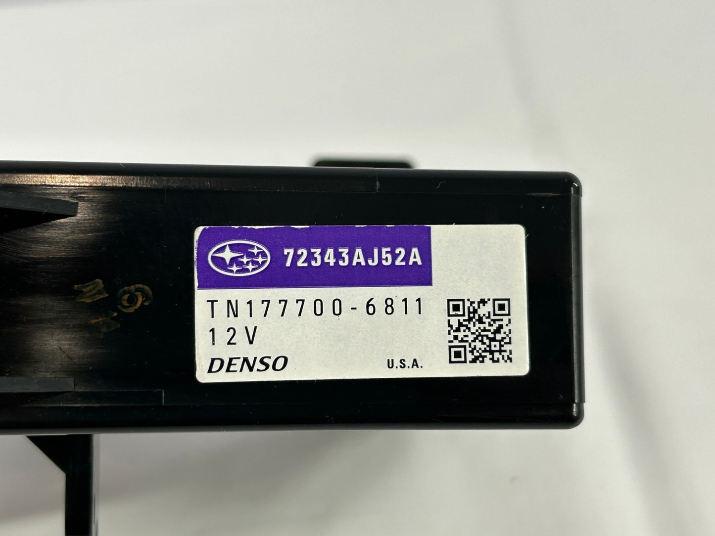 2012 Subaru Outback 2.5L Blower Motor Fan Control Module Unit OEM 72343AJ52A
