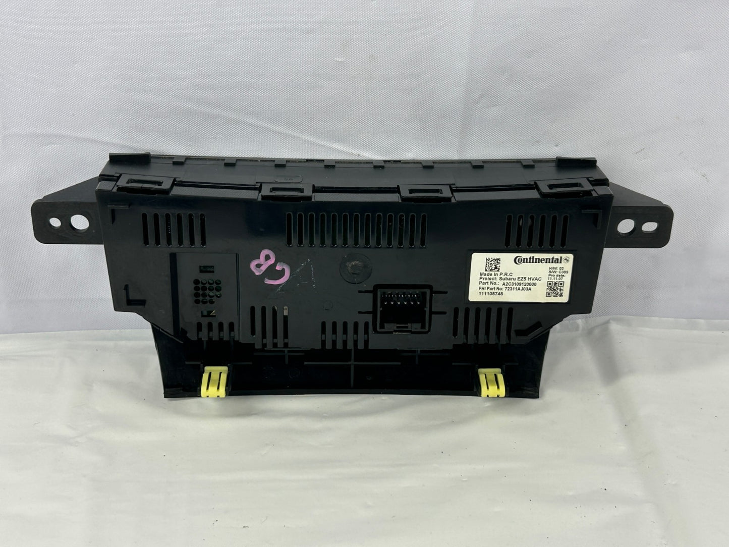 2010-2014 Subaru Outback A/C Heater Climate Control Unit OEM 72311AJ03A