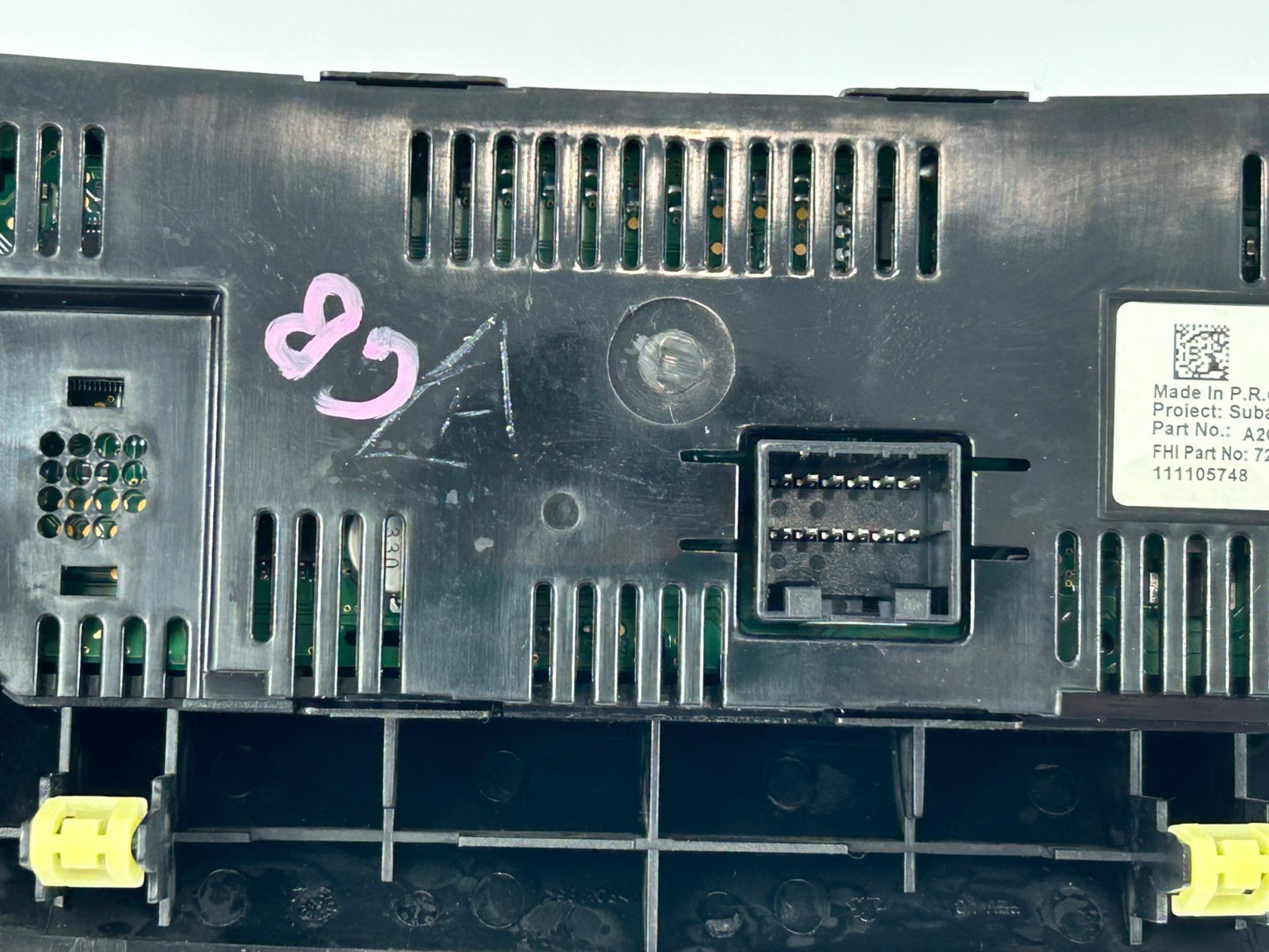 2010-2014 Subaru Outback A/C Heater Climate Control Unit OEM 72311AJ03A