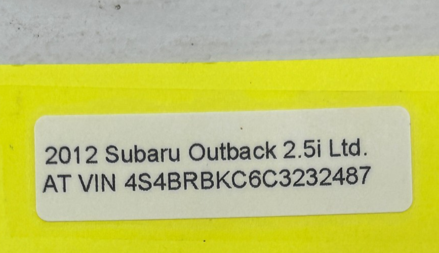 2006-2021 Subaru Outback Side Door Lock Latch Striker Plate OEM 61264AG00B