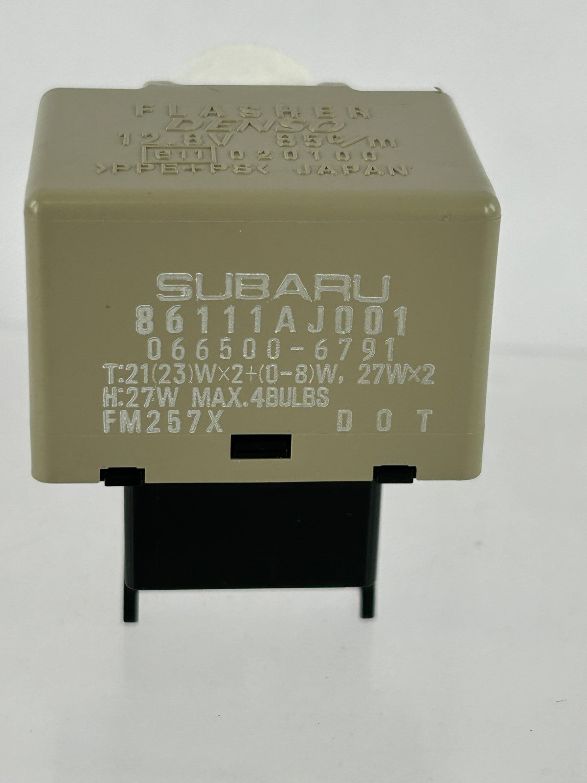 10-14 Subaru Outback Front Dash Turn Signal Hazard Flasher Relay OEM 86111AJ001