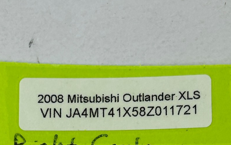 07-10 Mitsubishi Outlander Right Center Dash A/C Air Vent Grille OEM 8030A014XA