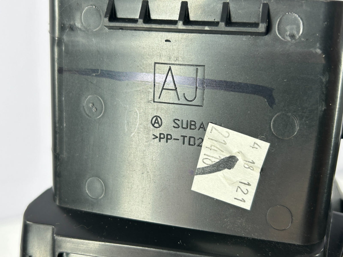 10-14 Subaru Outback Left Driver Dash A/C Air Vent Grille Trim OEM 66110AJ01A