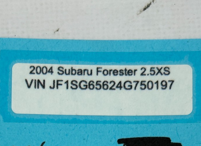 03-08 Subaru Forester Front Left Side Dash A/C Air Vent Duct OEM 66110SA010ML
