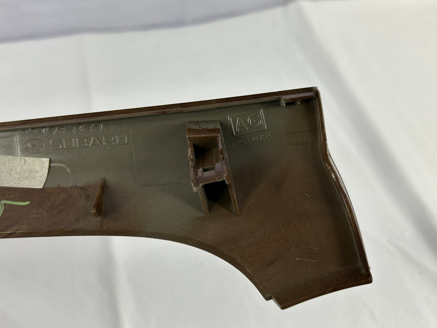 08-09 Subaru Outback Front Left Center Console Panel Trim Wood OEM 66077AG67A