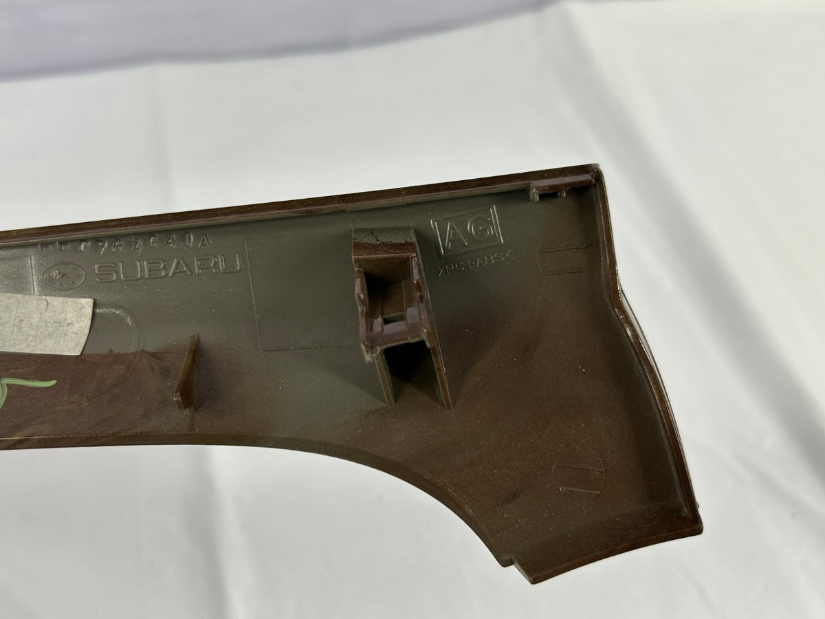 08-09 Subaru Outback Front Left Center Console Panel Trim Wood OEM 66077AG67A