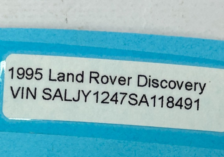 1994-1999 Land Rover Discovery Rear Left Power Window Switch OEM PRC5255