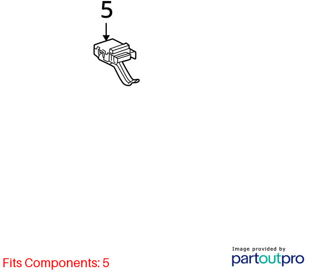 2000-2003 Lexus RX300 Fuse Box Multi Purpose 4-Pin Relay OEM 90987-02020