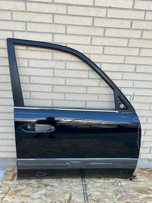 1999-2002 Toyota Land Cruiser Right Front Passenger Door Shell Black OEM