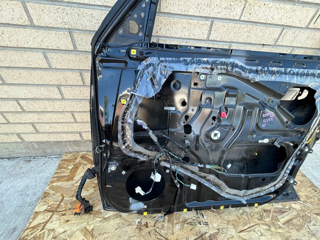 1999-2002 Toyota Land Cruiser Right Front Passenger Door Shell Black OEM