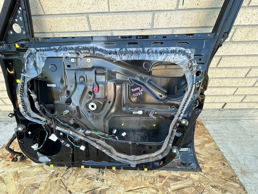 1999-2002 Toyota Land Cruiser Right Front Passenger Door Shell Black OEM