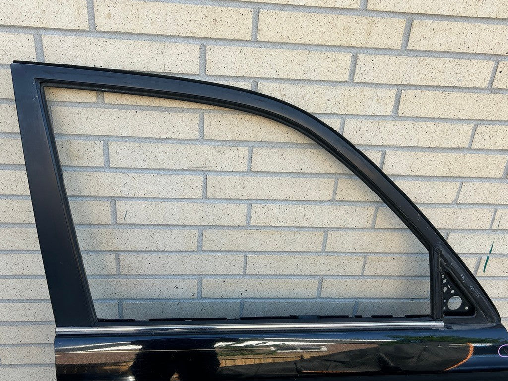 1999-2002 Toyota Land Cruiser Right Front Passenger Door Shell Black OEM