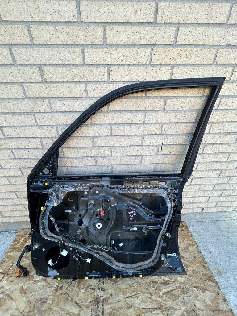 1999-2002 Toyota Land Cruiser Right Front Passenger Door Shell Black OEM