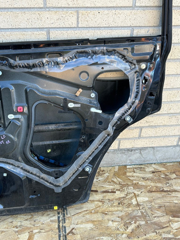 1999-2002 Toyota Land Cruiser Right Rear Passenger Door Shell Black OEM