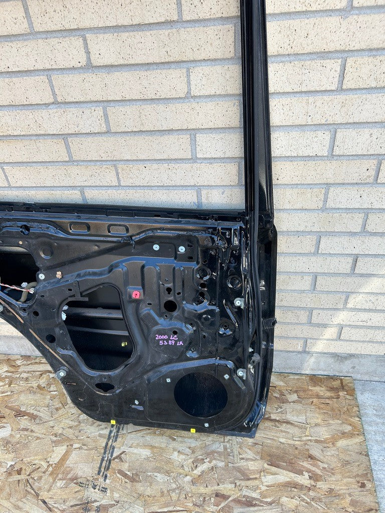 1999-2002 Toyota Land Cruiser Left Rear Driver Door Shell Black OEM