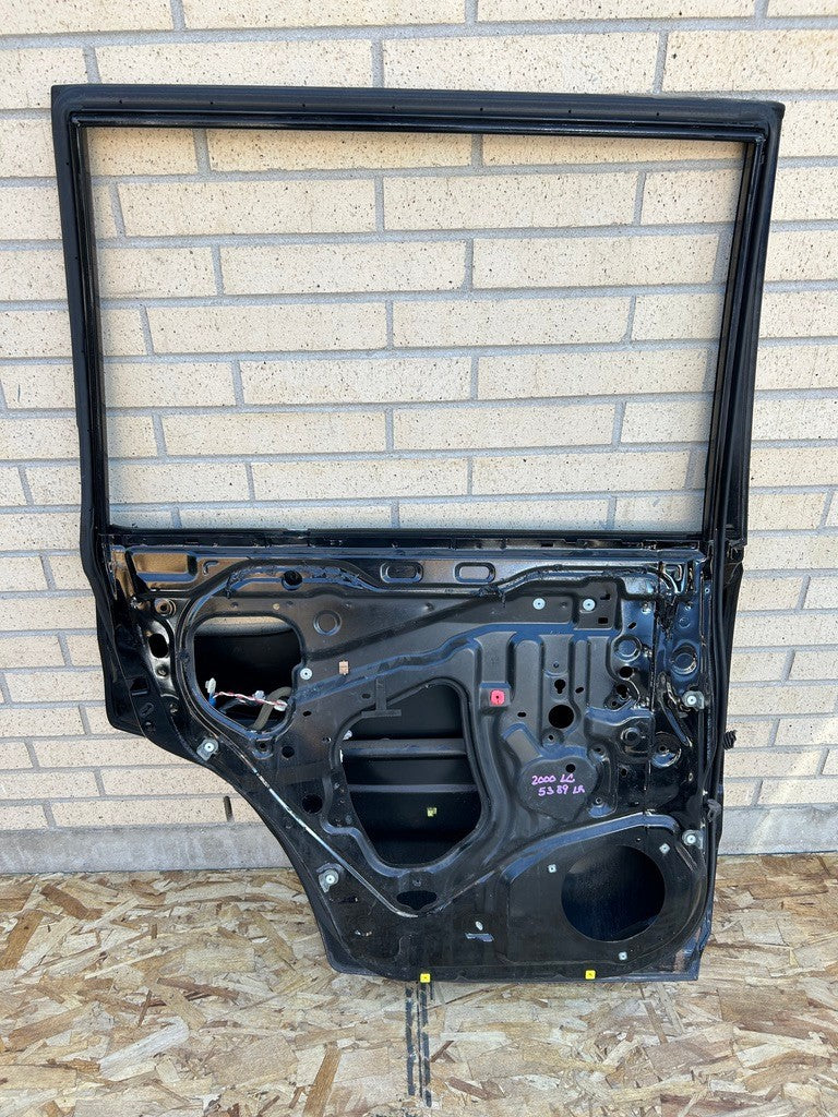 1999-2002 Toyota Land Cruiser Left Rear Driver Door Shell Black OEM