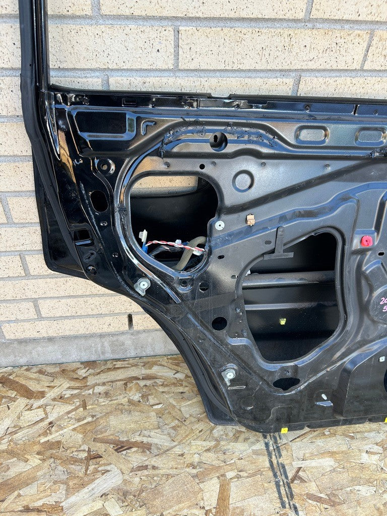 1999-2002 Toyota Land Cruiser Left Rear Driver Door Shell Black OEM