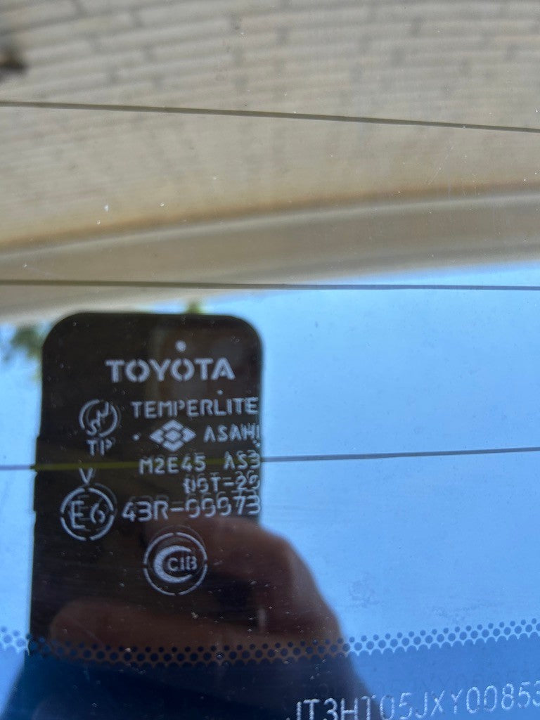 1998-02 Toyota Land Cruiser Tailgate Lift gate Trunk Hatch  BLACK OEM