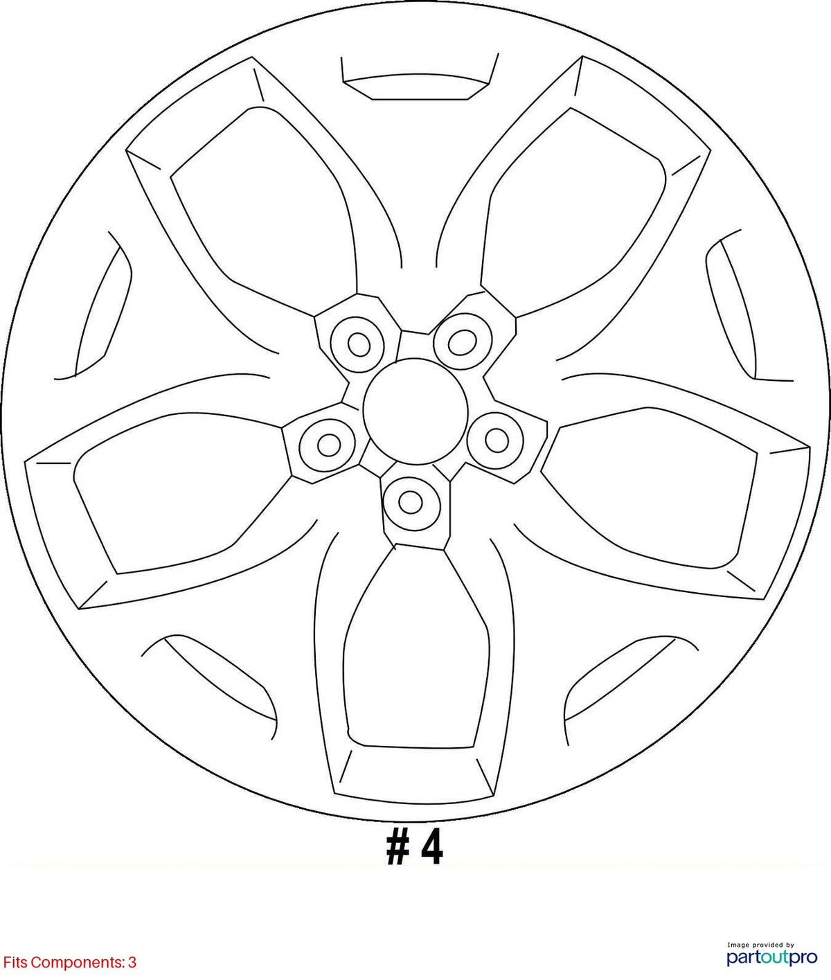 2016-2023 Subaru Forester 5 Y Spoke 18 inch Wheel Alloy Rim OEM 28111SG070