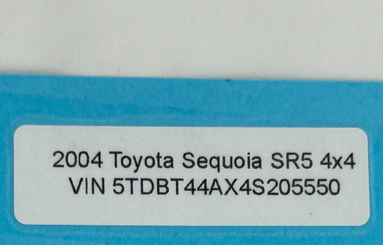 01-07 Toyota Sequoia Front Left Door Tweeter Speaker Cover Trim OEM 67492-0C010