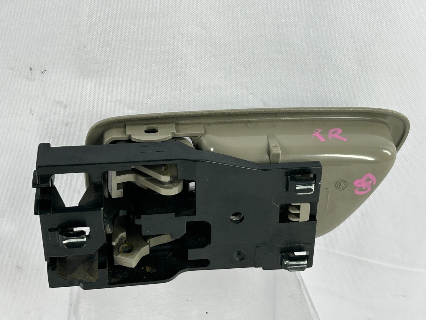 01-07 Toyota Sequoia Rear Right Side Inside Door Handle Gray OEM 69205-0C030-B0