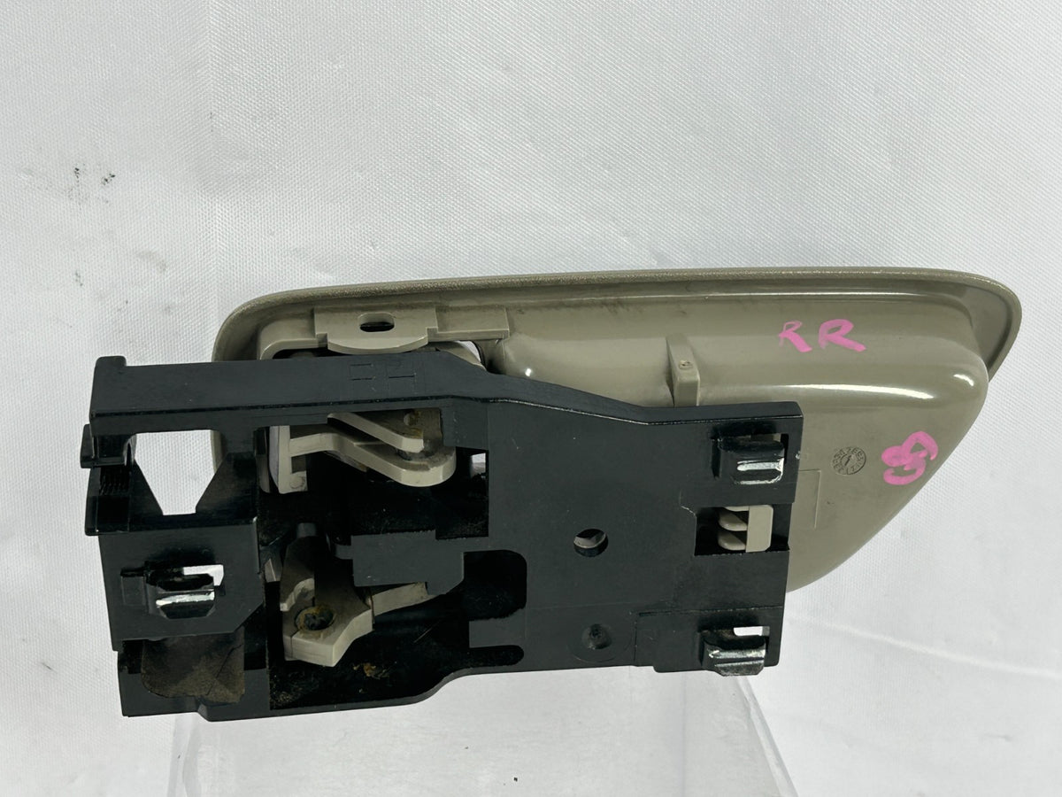 01-07 Toyota Sequoia Rear Right Side Inside Door Handle Gray OEM 69205-0C030-B0