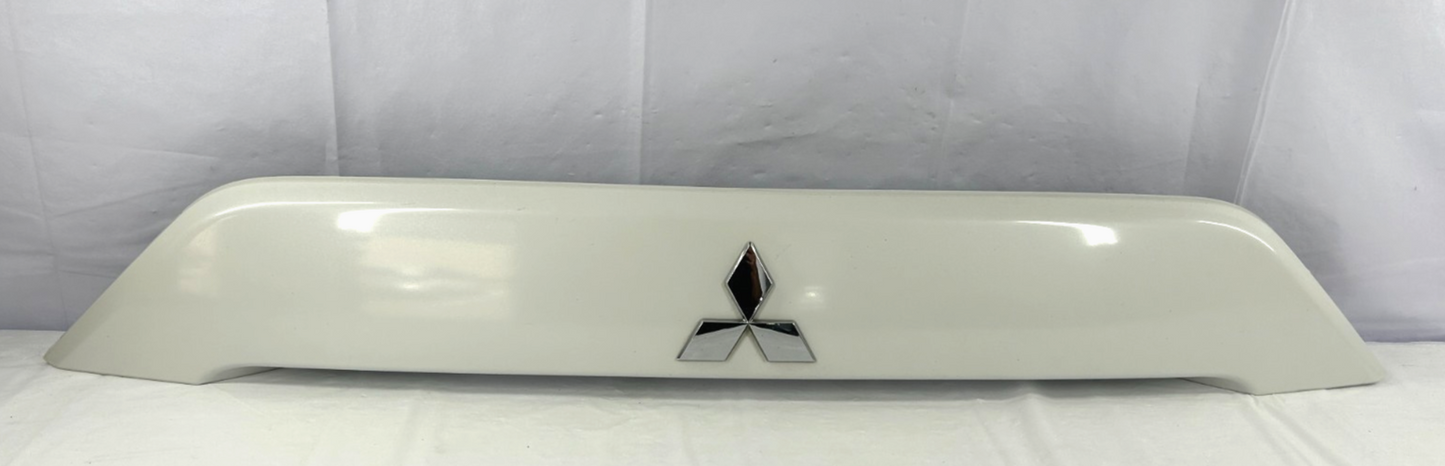 07-13 Mitsubishi Outlander Rear Tailgate Hatch Garnish Trim White OEM 5817A022WA