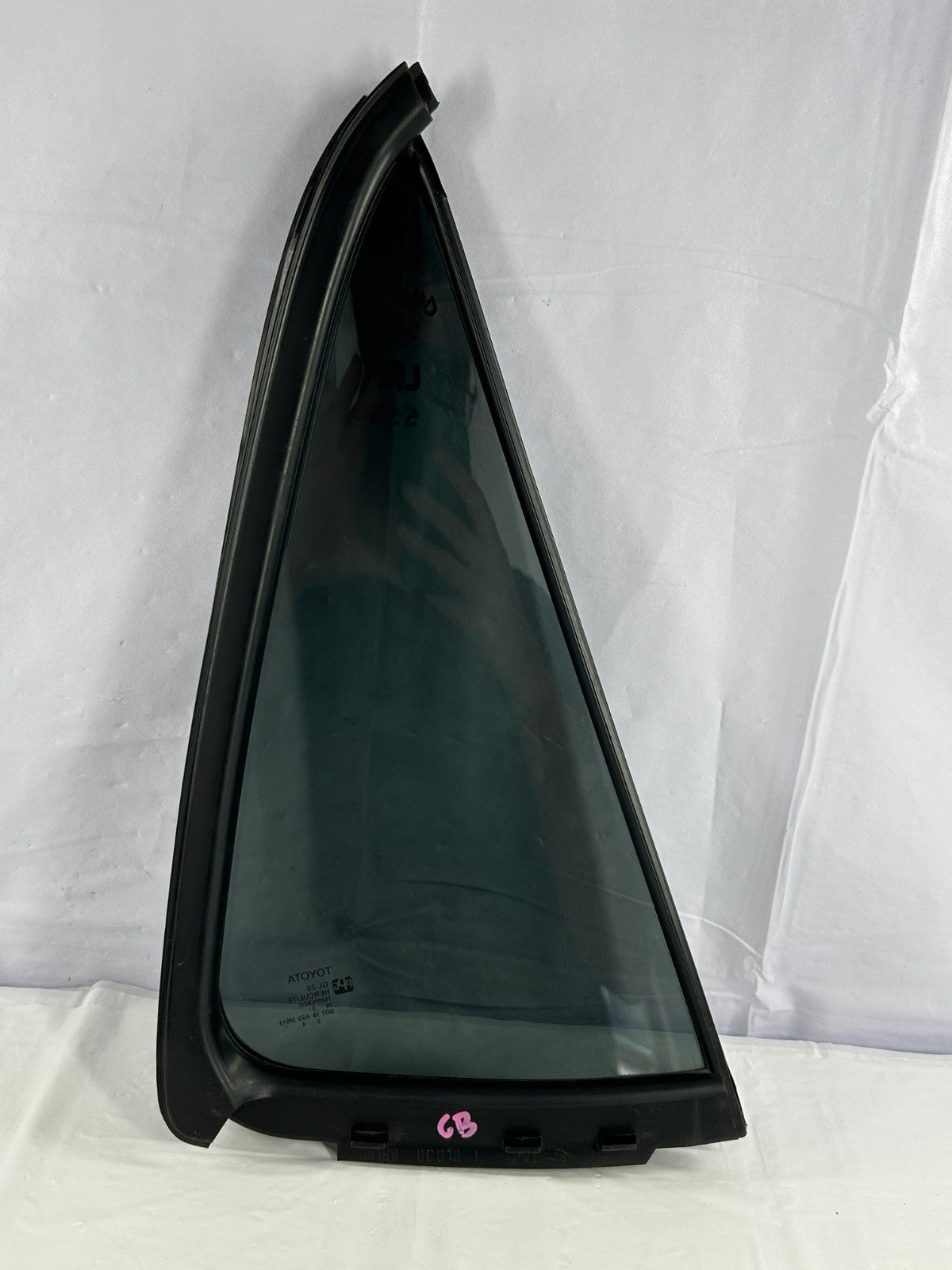 2001-2007 Toyota Sequoia Rear Left Quarter Window Glass Panel OEM 68124-0C010