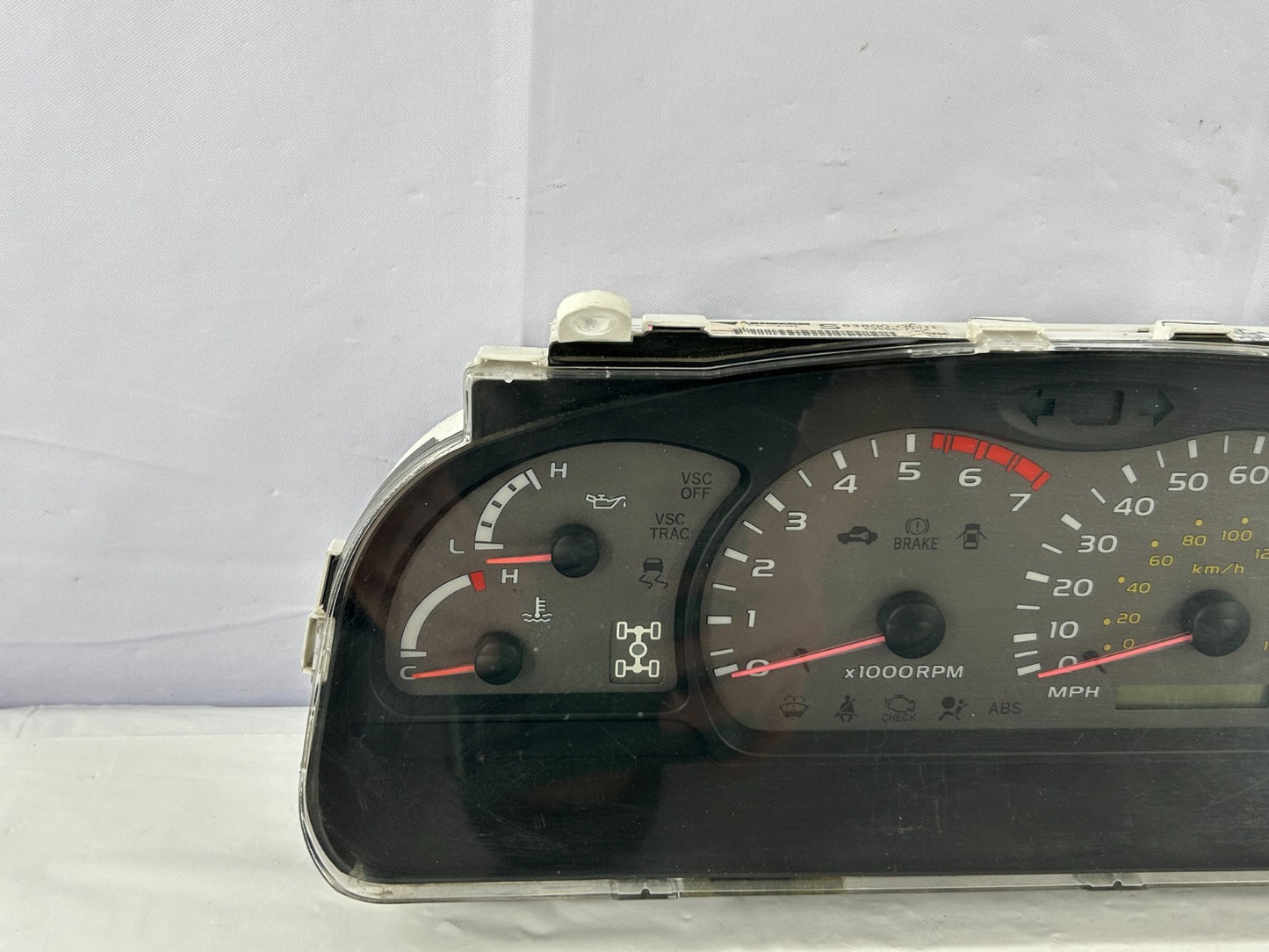 2001-2005 Toyota Sequoia Speedometer Gauge Cluster Miles OEM 83220-0C050