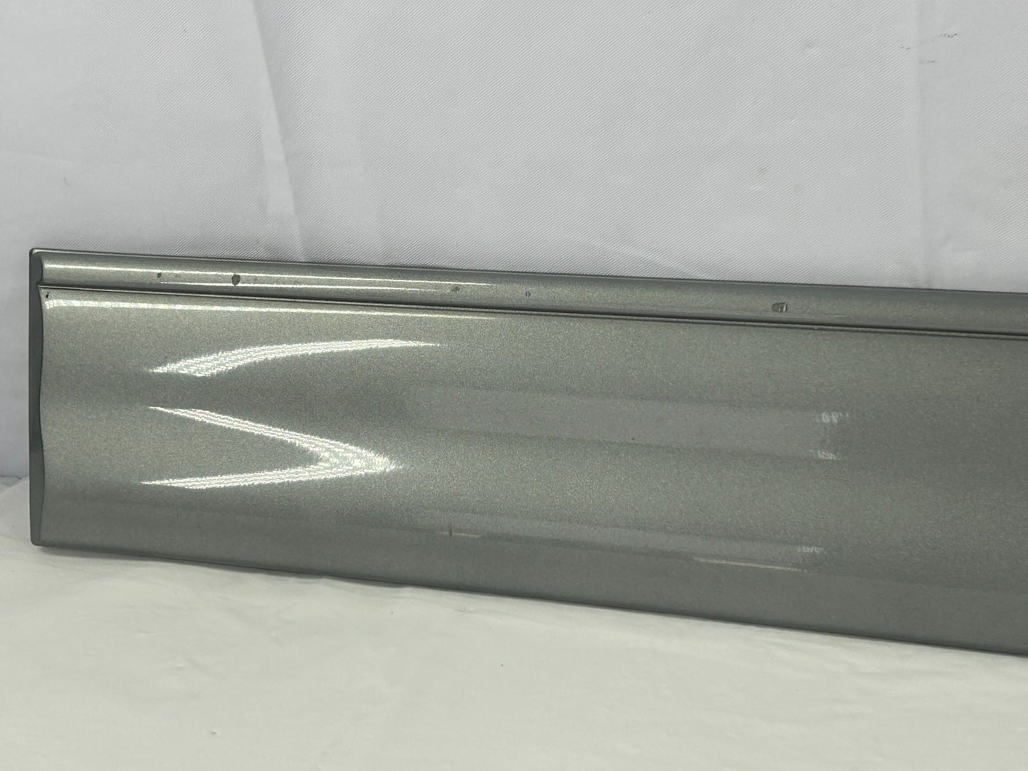 01-05 Toyota Sequoia Rear Left Outside Door Moulding Silver OEM 75742-0C040-B1