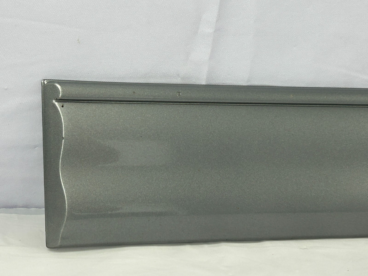 01-05 Toyota Sequoia Rear Left Outside Door Moulding Silver OEM 75742-0C040-B1