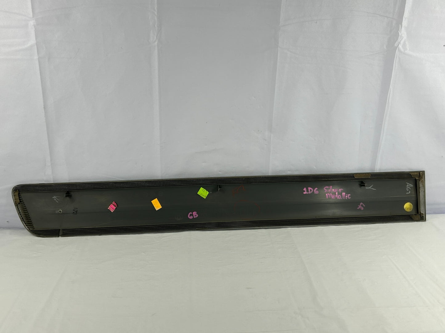 01-05 Toyota Sequoia Rear Left Outside Door Moulding Silver OEM 75742-0C040-B1