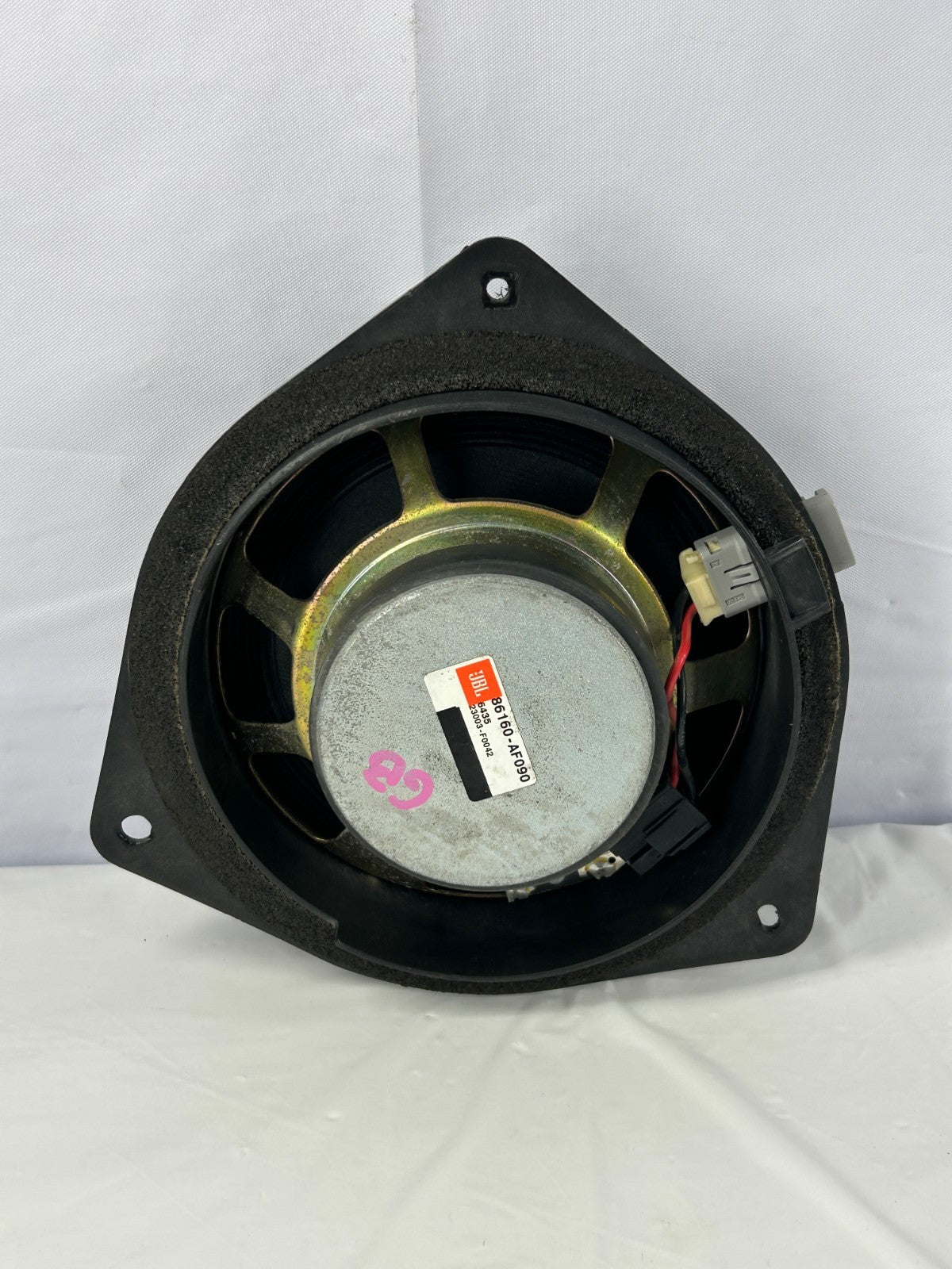 01-07 Toyota Sequoia Rear Right Door JBL Upgrade Audio Speaker OEM 86160-AF090