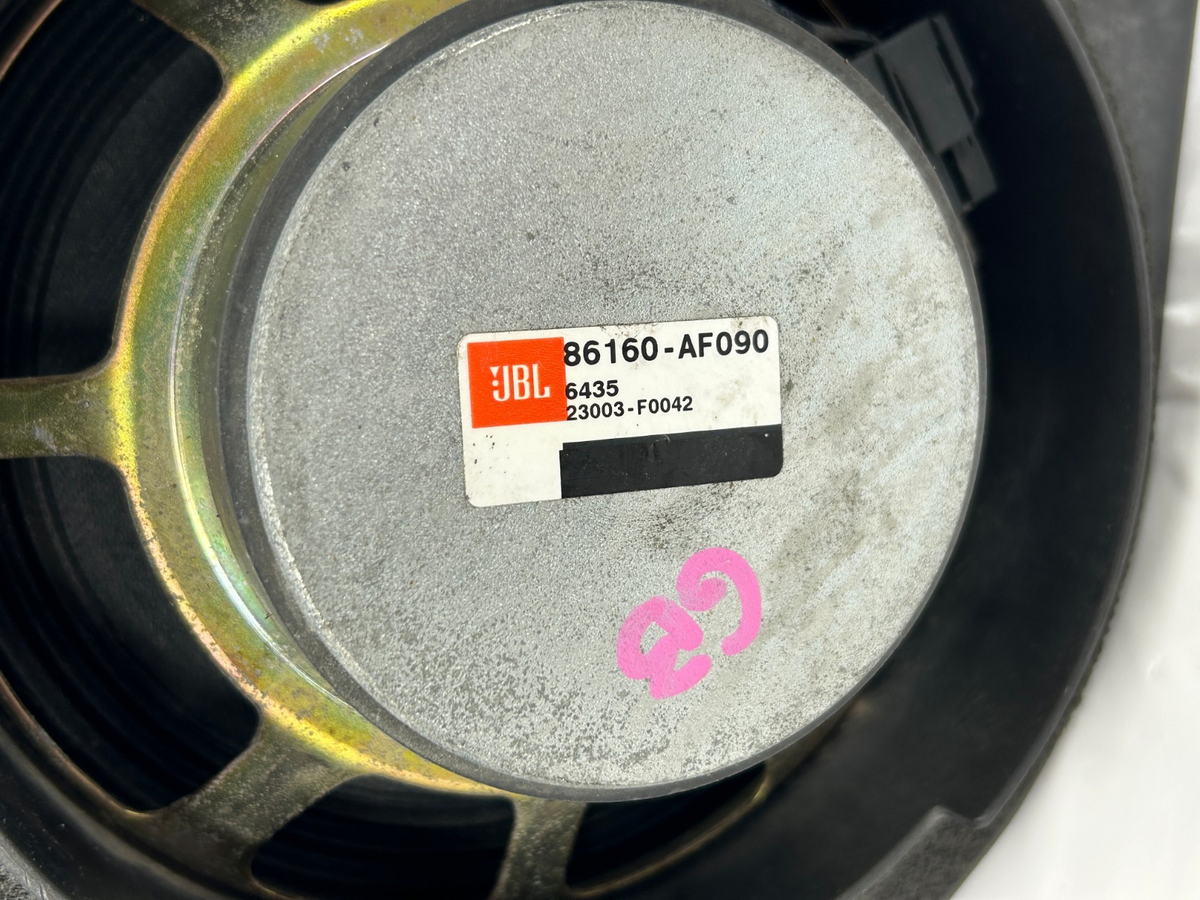 01-07 Toyota Sequoia Rear Right Door JBL Upgrade Audio Speaker OEM 86160-AF090