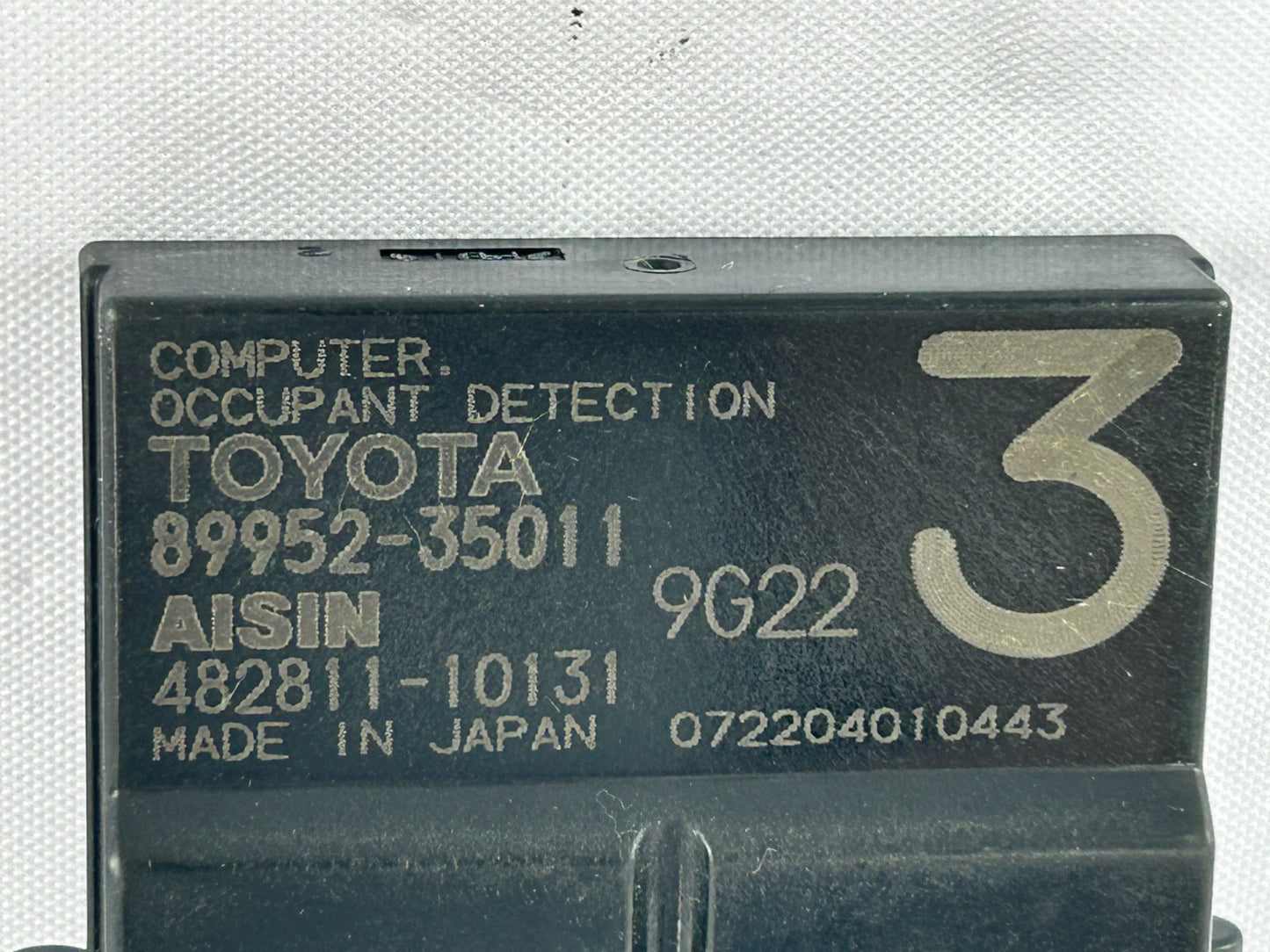 2004-2021 Toyota Highlander Occupant Detection Module Sensor OEM 89952-35011