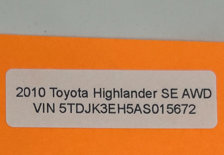 2004-2021 Toyota Highlander Occupant Detection Module Sensor OEM 89952-35011