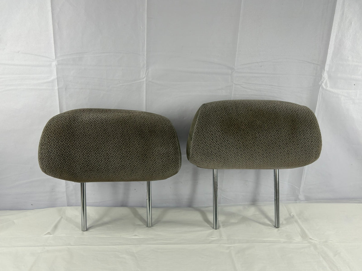 2000-03 Toyota Tundra Front Left & Right Headrest Gray Cloth OEM 71910-0C030-B1