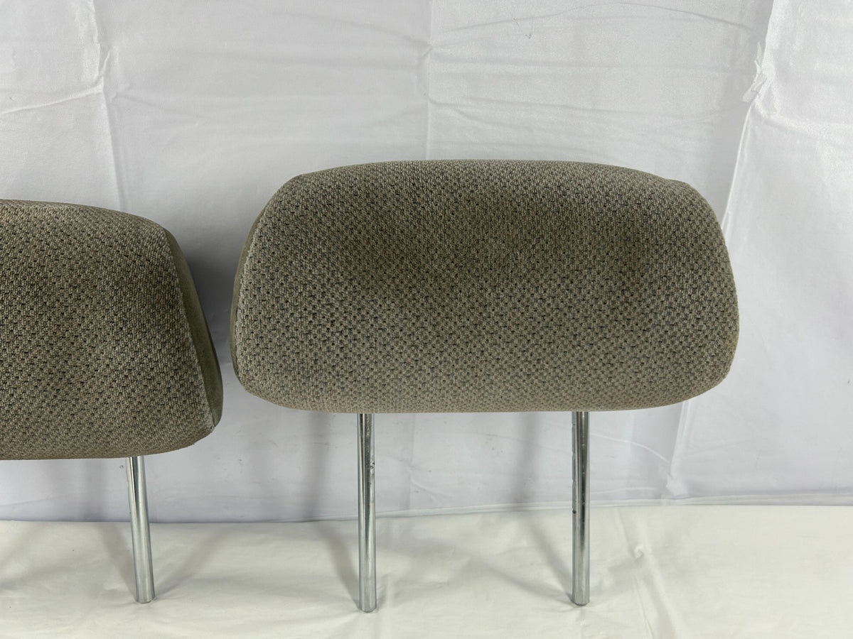 2000-03 Toyota Tundra Front Left & Right Headrest Gray Cloth OEM 71910-0C030-B1