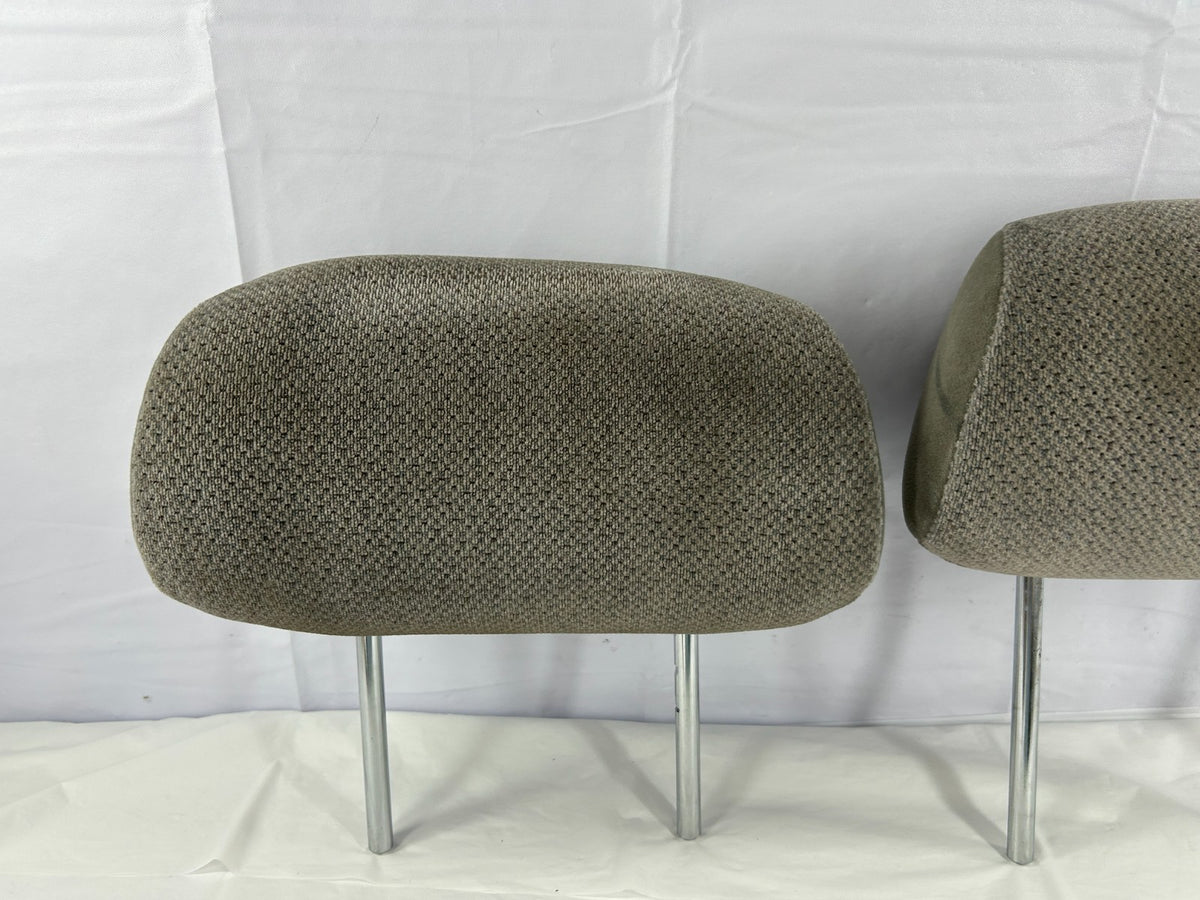 2000-03 Toyota Tundra Front Left & Right Headrest Gray Cloth OEM 71910-0C030-B1