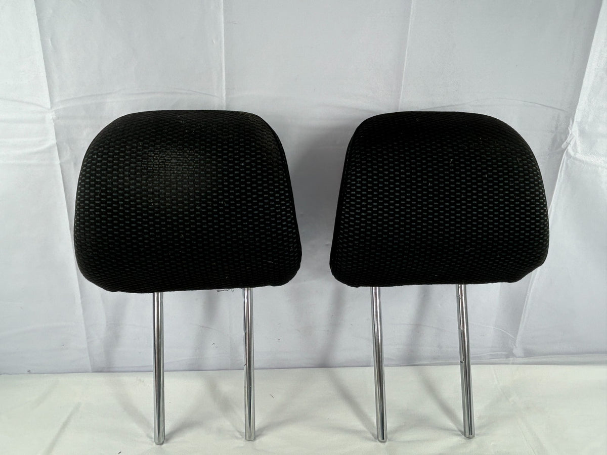 2015-2019 Subaru Outback Front Seat Cloth Headrest Set Black OEM 64061AL01AVH