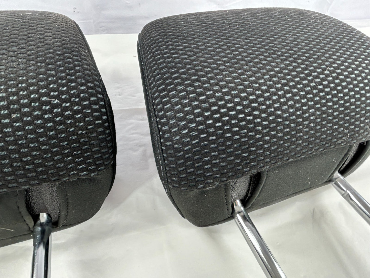 2015-2019 Subaru Outback Front Seat Cloth Headrest Set Black OEM 64061AL01AVH