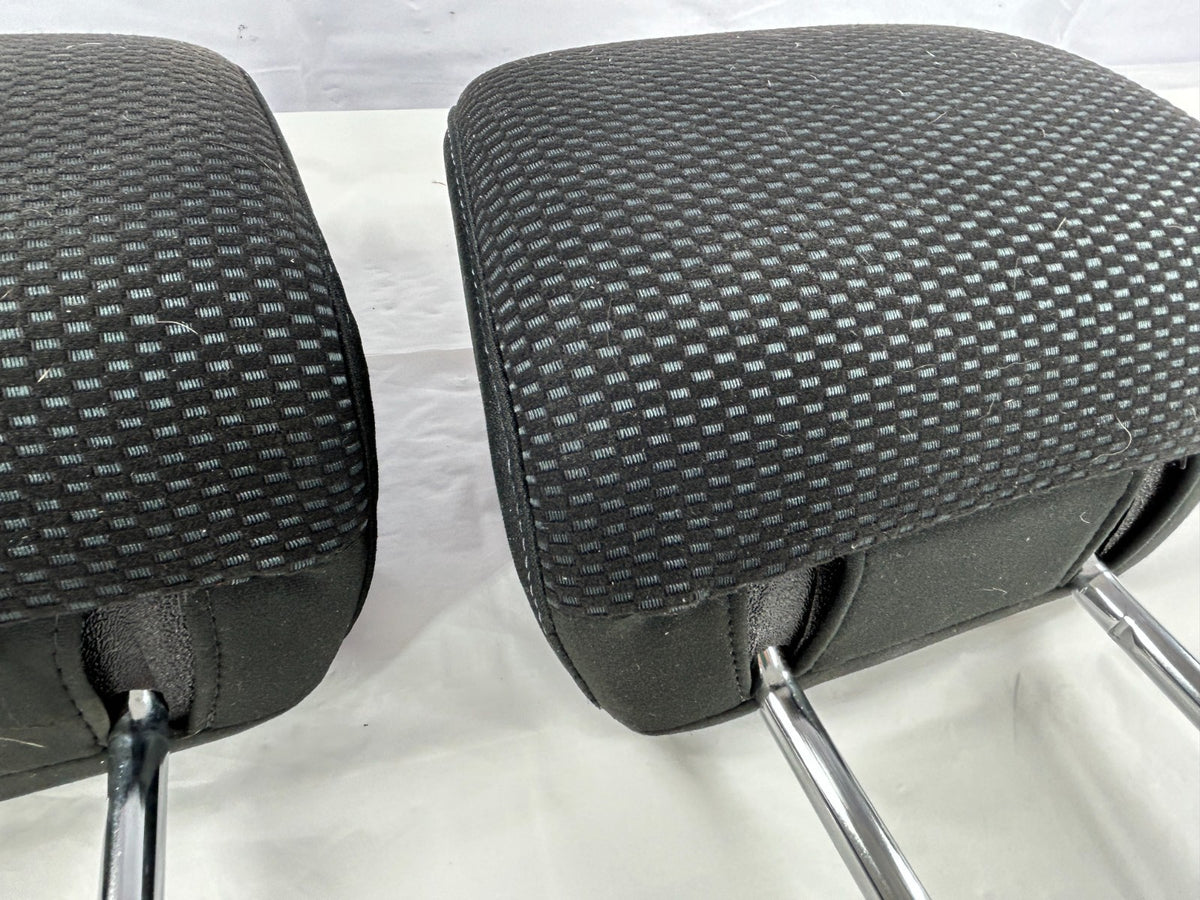2015-2019 Subaru Outback Front Seat Cloth Headrest Set Black OEM 64061AL01AVH