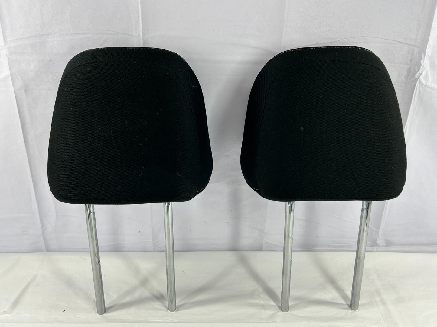 2015-2019 Subaru Outback Front Seat Cloth Headrest Set Black OEM 64061AL01AVH