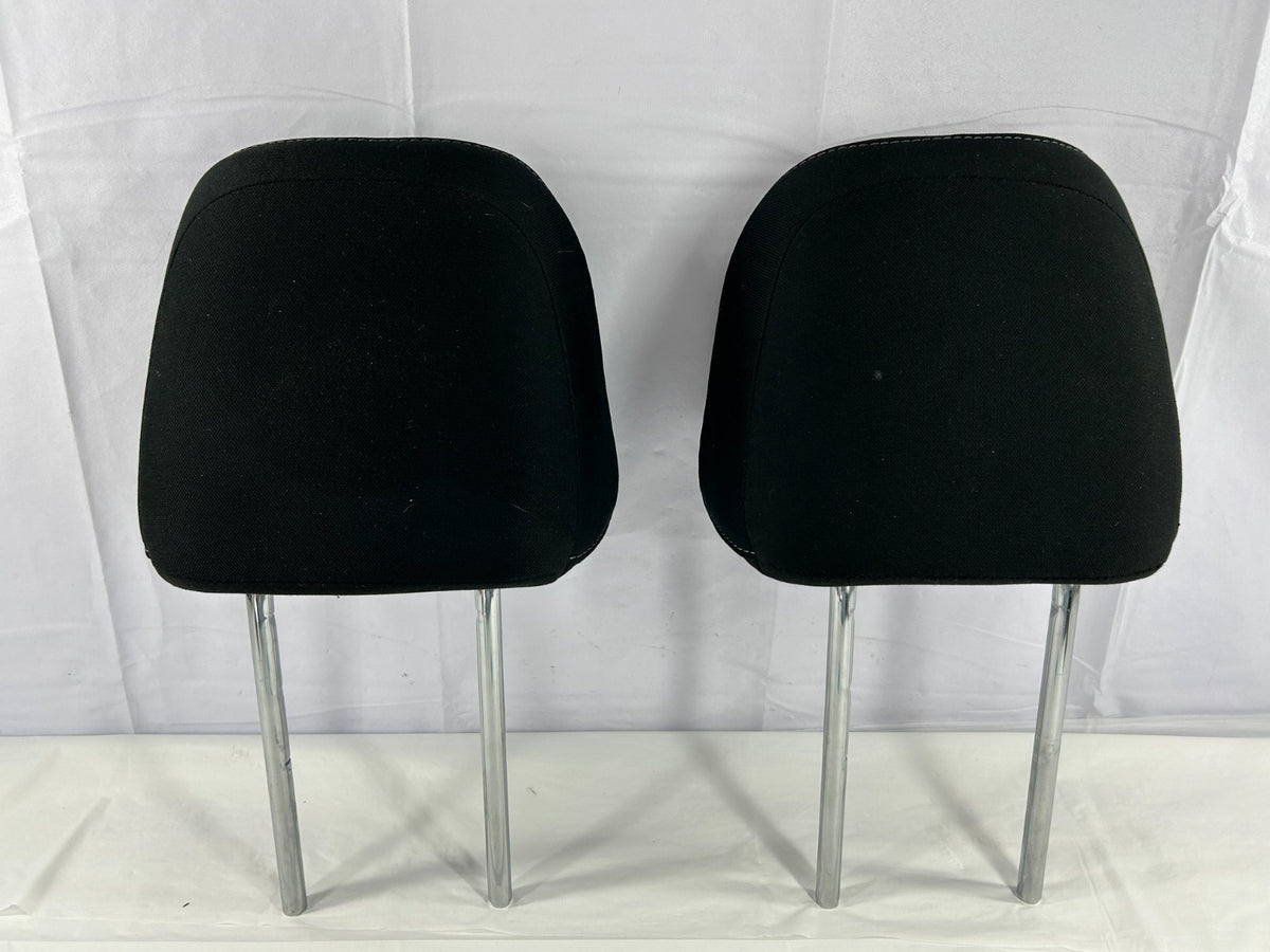 2015-2019 Subaru Outback Front Seat Cloth Headrest Set Black OEM 64061AL01AVH