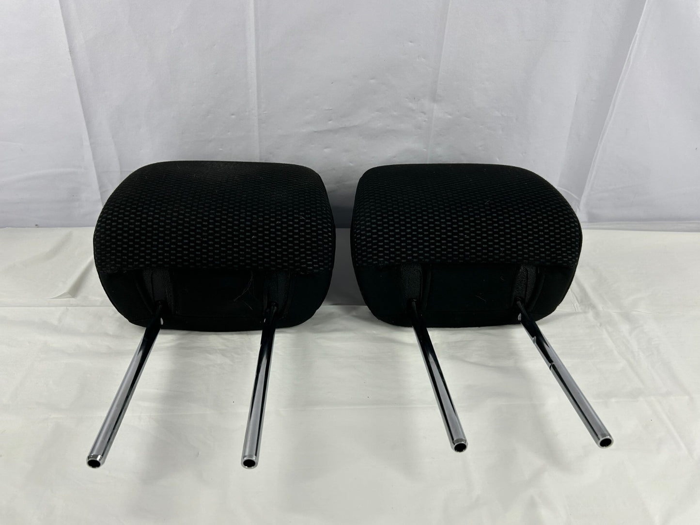 2015-2019 Subaru Outback Front Seat Cloth Headrest Set Black OEM 64061AL01AVH