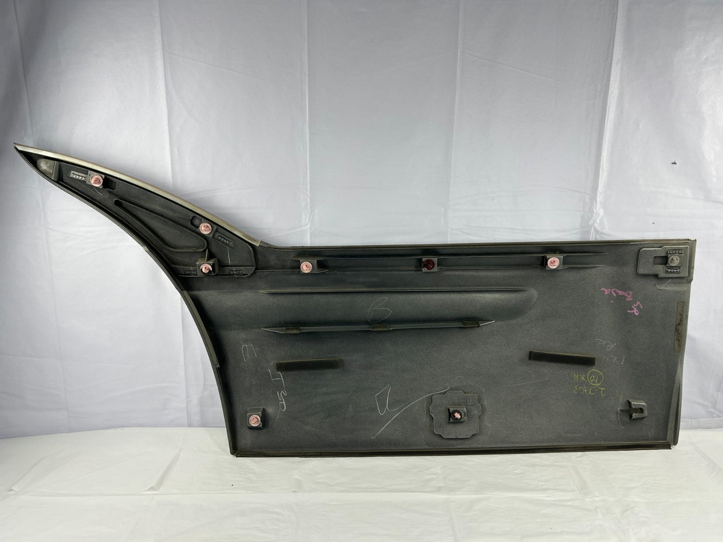 03-04 Subaru Baja Rear Left Door Cladding Garnish Panel Silver OEM 91112AE43ATC