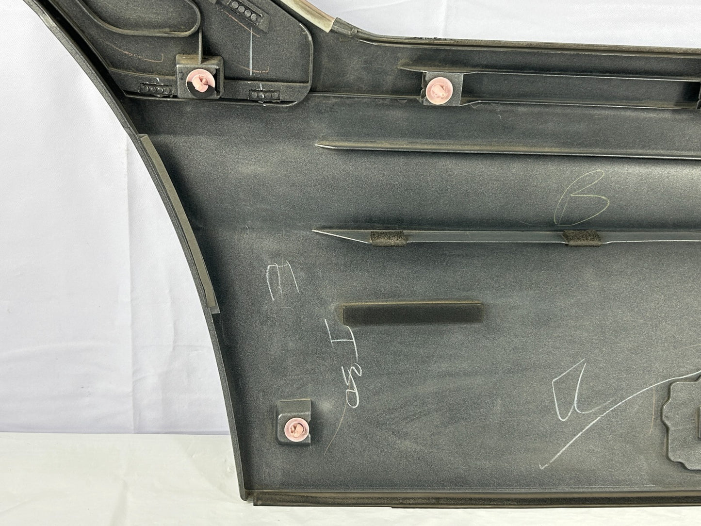 03-04 Subaru Baja Rear Left Door Cladding Garnish Panel Silver OEM 91112AE43ATC