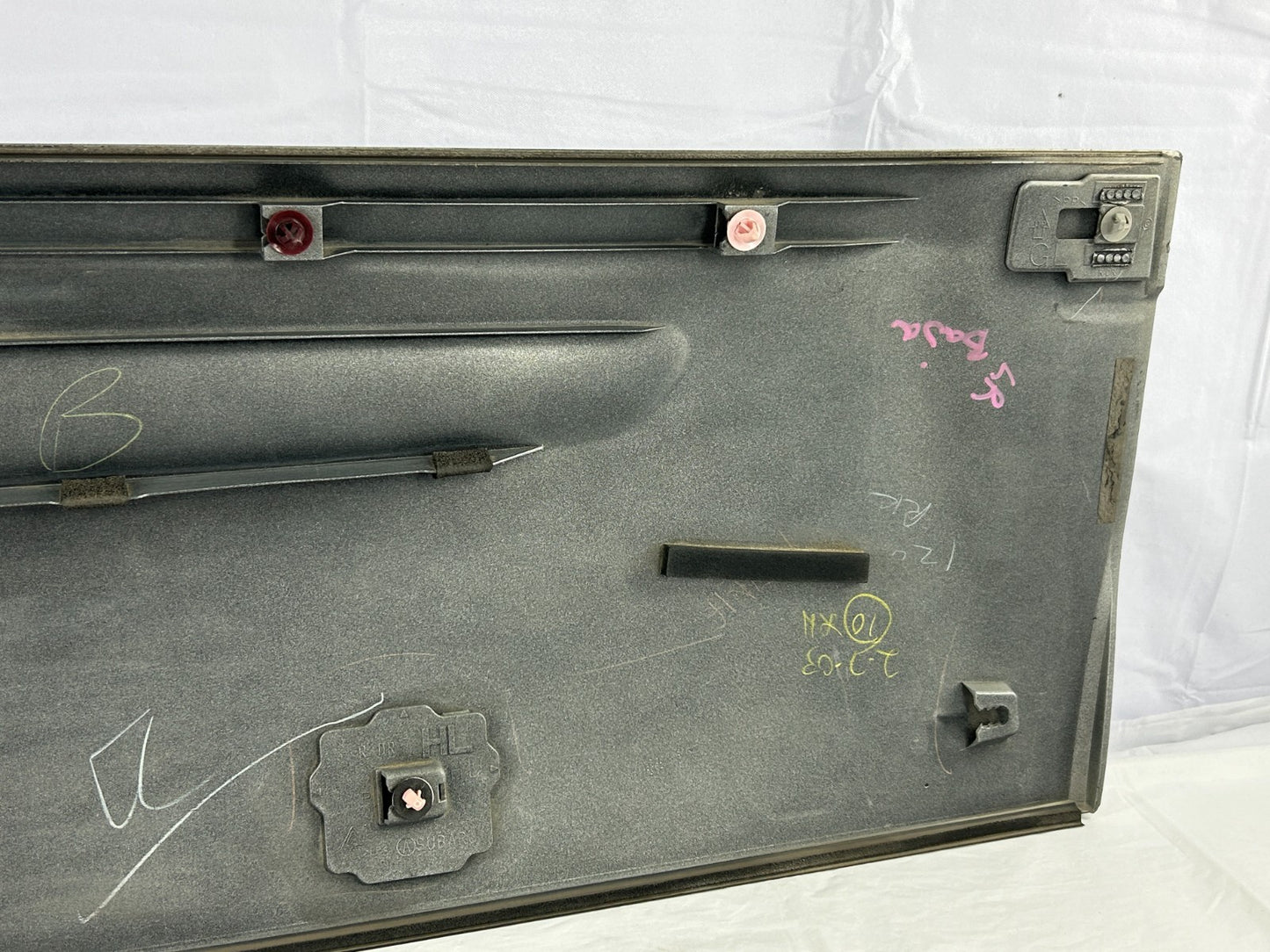 03-04 Subaru Baja Rear Left Door Cladding Garnish Panel Silver OEM 91112AE43ATC