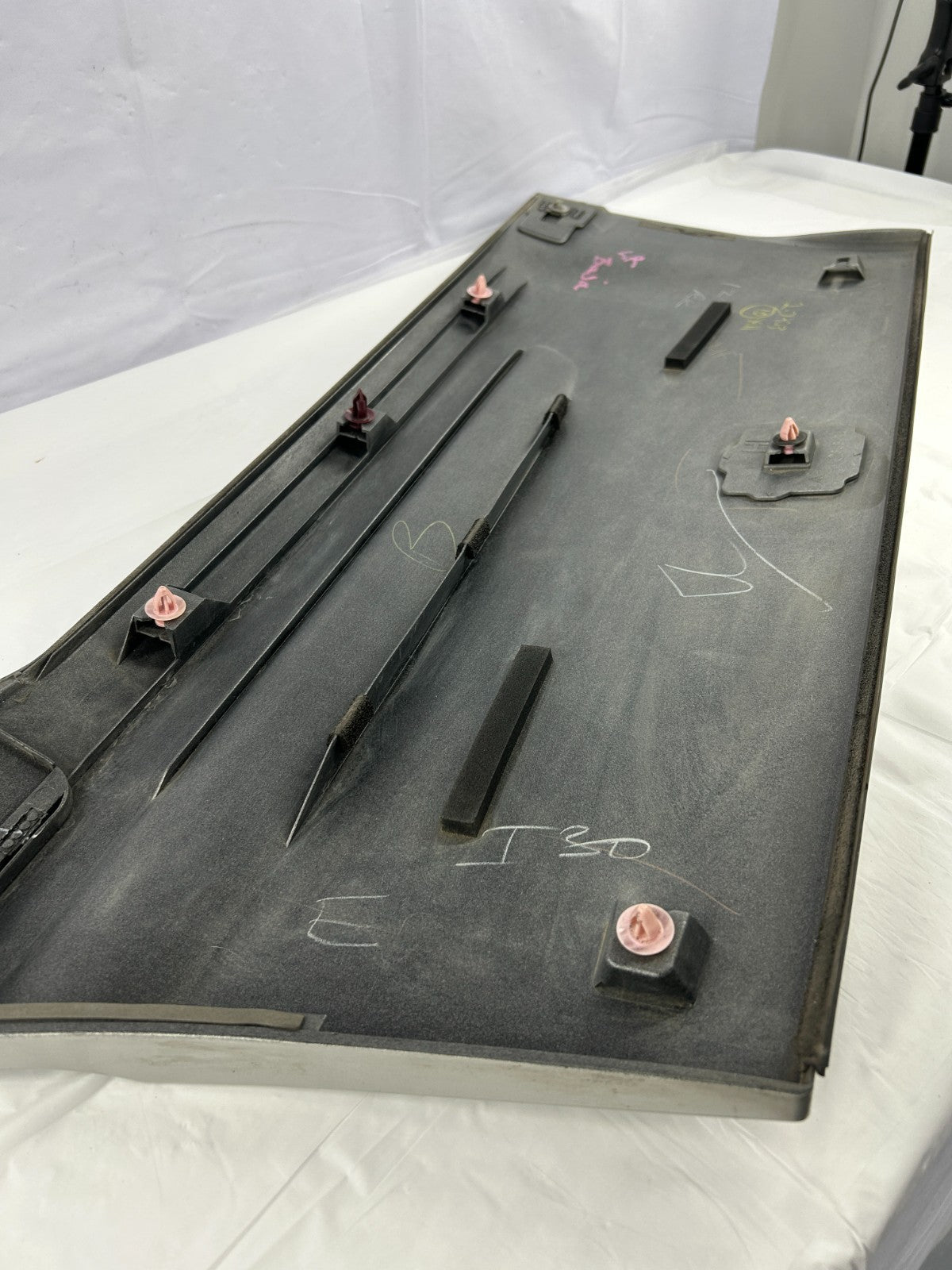 03-04 Subaru Baja Rear Left Door Cladding Garnish Panel Silver OEM 91112AE43ATC